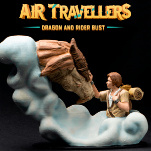 Dragon And Rider Bust