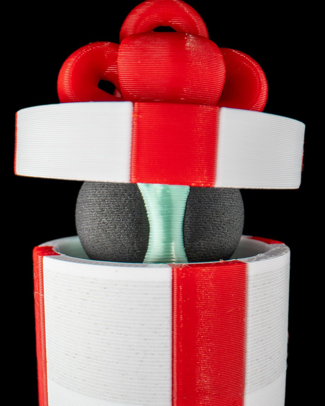 Alien Surprise Fidget Keychain - Image 3