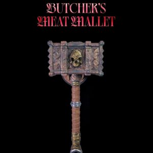 Butcher's Meet Mallet: Authentic Dungeons and Dragons Cosplay Prop