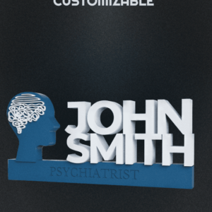 Customizable Psychiatrist Sign