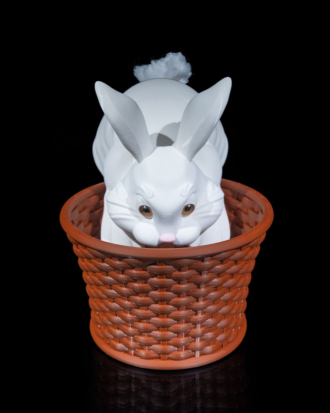Cottontail Rabbit Basket - Image 2