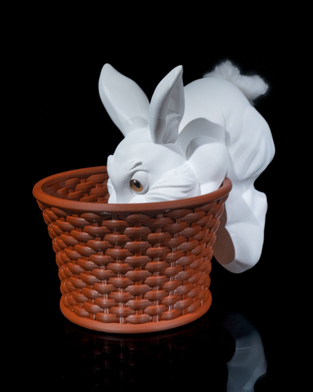 Cottontail Rabbit Basket - Image 6