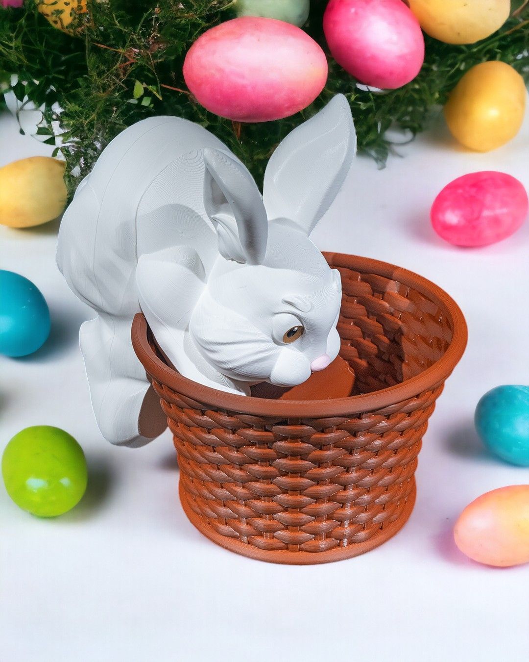 Cottontail Rabbit Basket - Image 3