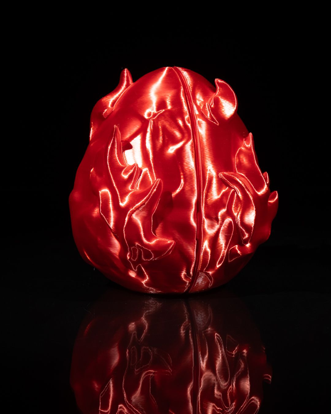 3D Printed Baby Fire Dragon & Egg – Mystical Hatchling Collectible - Image 5