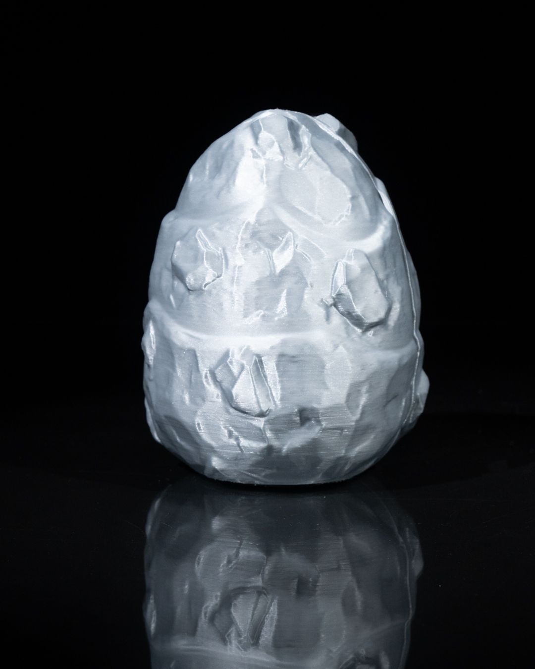 3D Printed Baby Stone Dragon & Egg – Earthbound Hatchling Collectible - Image 8