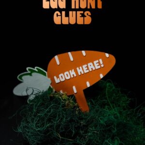 Customizable Egg Hunt Clues