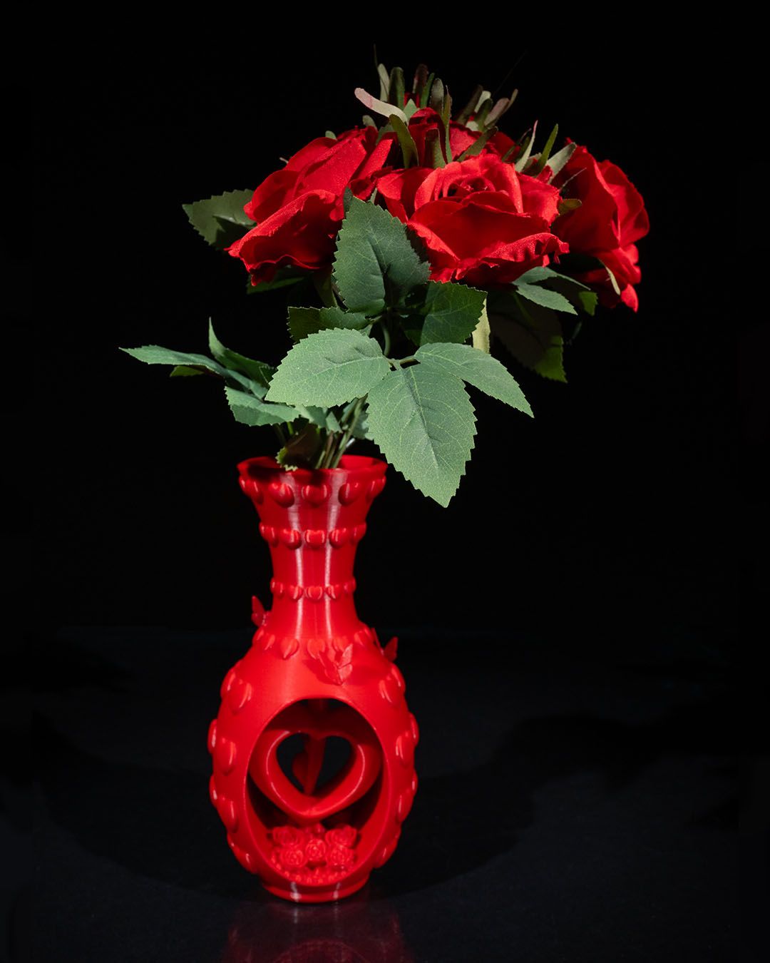 Vase - Koza Heart and Flowers - Image 2