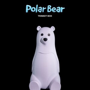Polar Bear Trinket Box