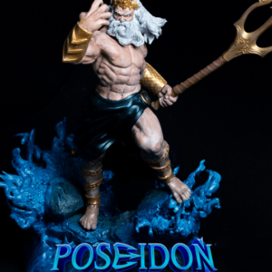 3D Printed Poseidon Statue - God of the Seas