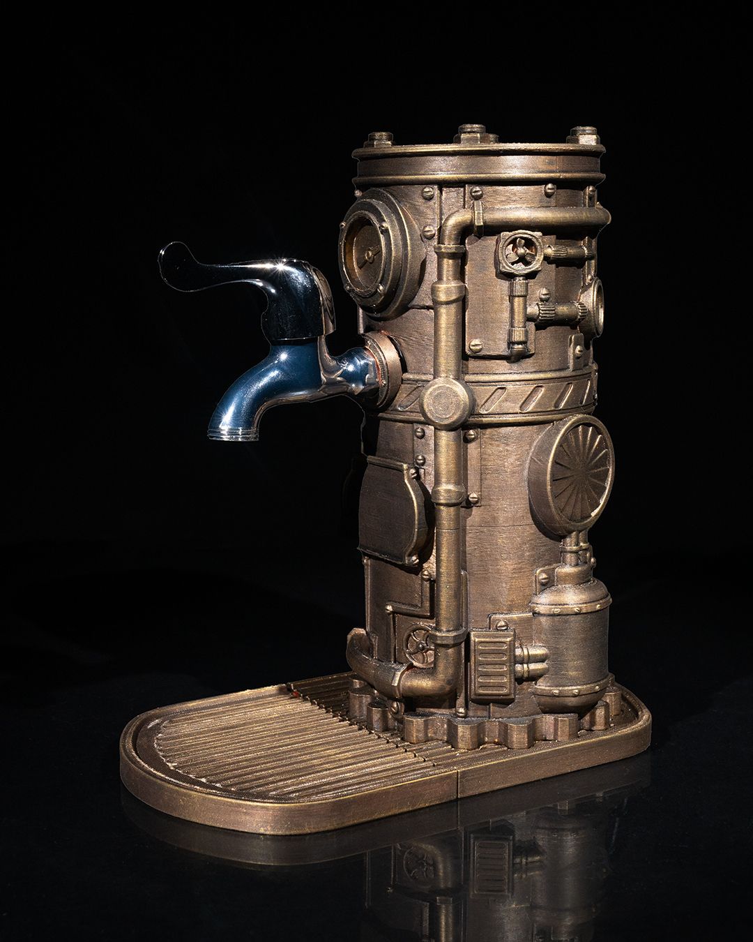 Steampunk Liquor Dispenser - Image 4