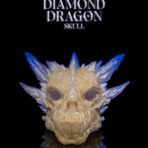 Diamond Dragon Skull