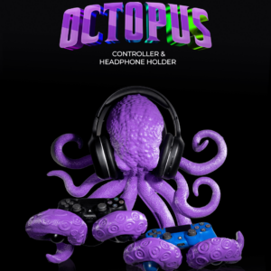 Suporte Controle Playstation5 Ps5 Compatível Octopus Controller & Headphone Holder