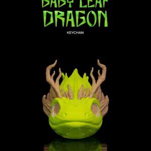 Baby Leaf Dragon Keychain
