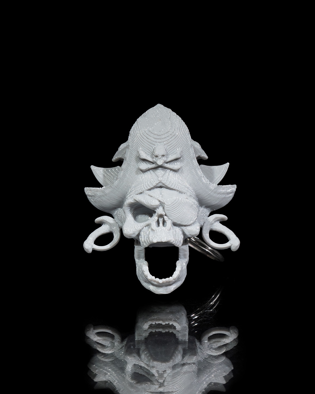 Pirate Skull Keychain - Image 2