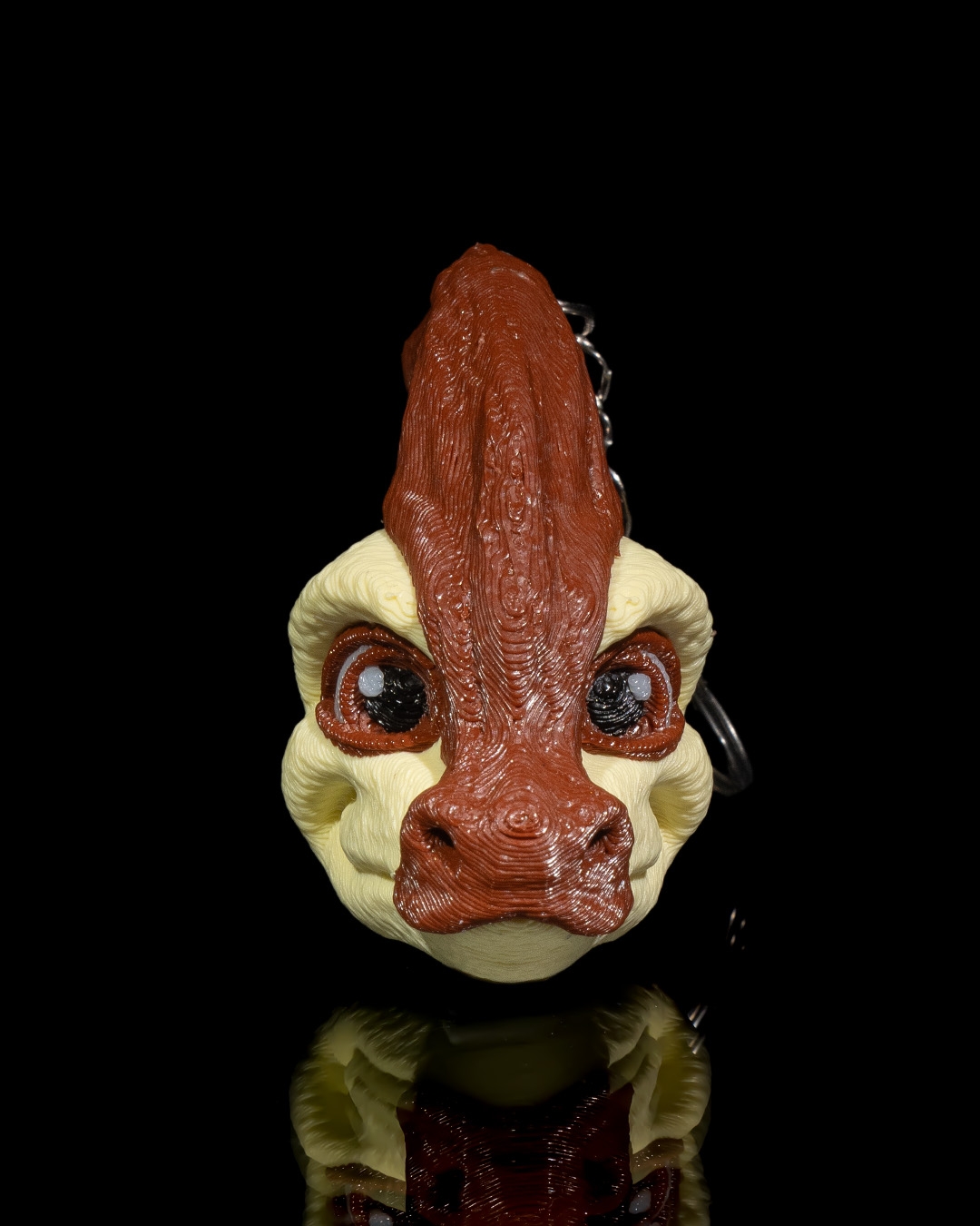 Articulated Parasaurolophus Keychain - Image 2