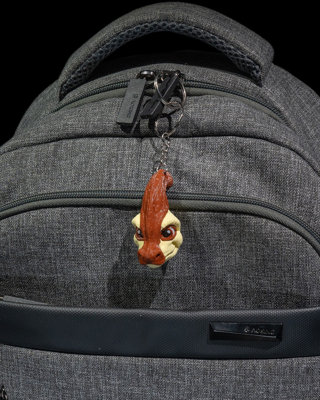 Articulated Parasaurolophus Keychain - Image 3