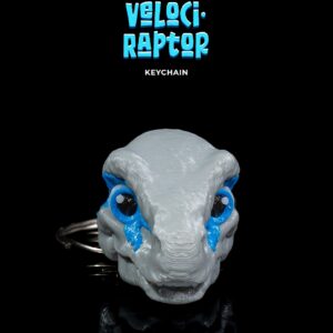 Articulated Velociraptor Keychain