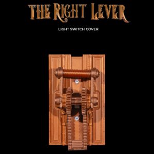 The Right Lever Light Switch Cover