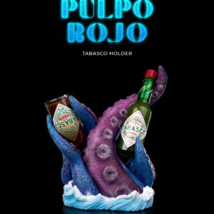 Pulpo Rojo Tabasco Holder