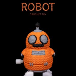 Robot Crochet Toy