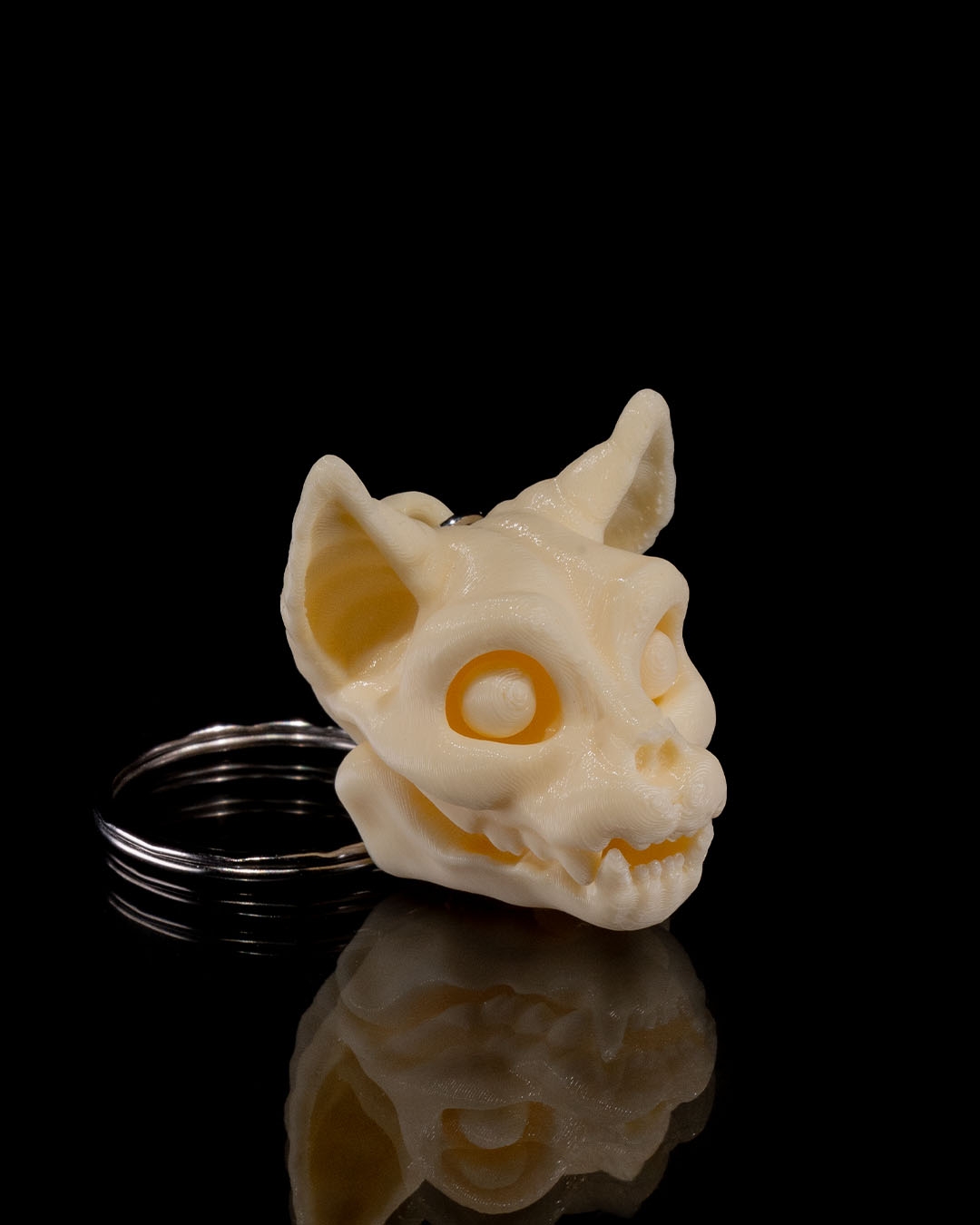 Chaveiro Gato Esqueleto