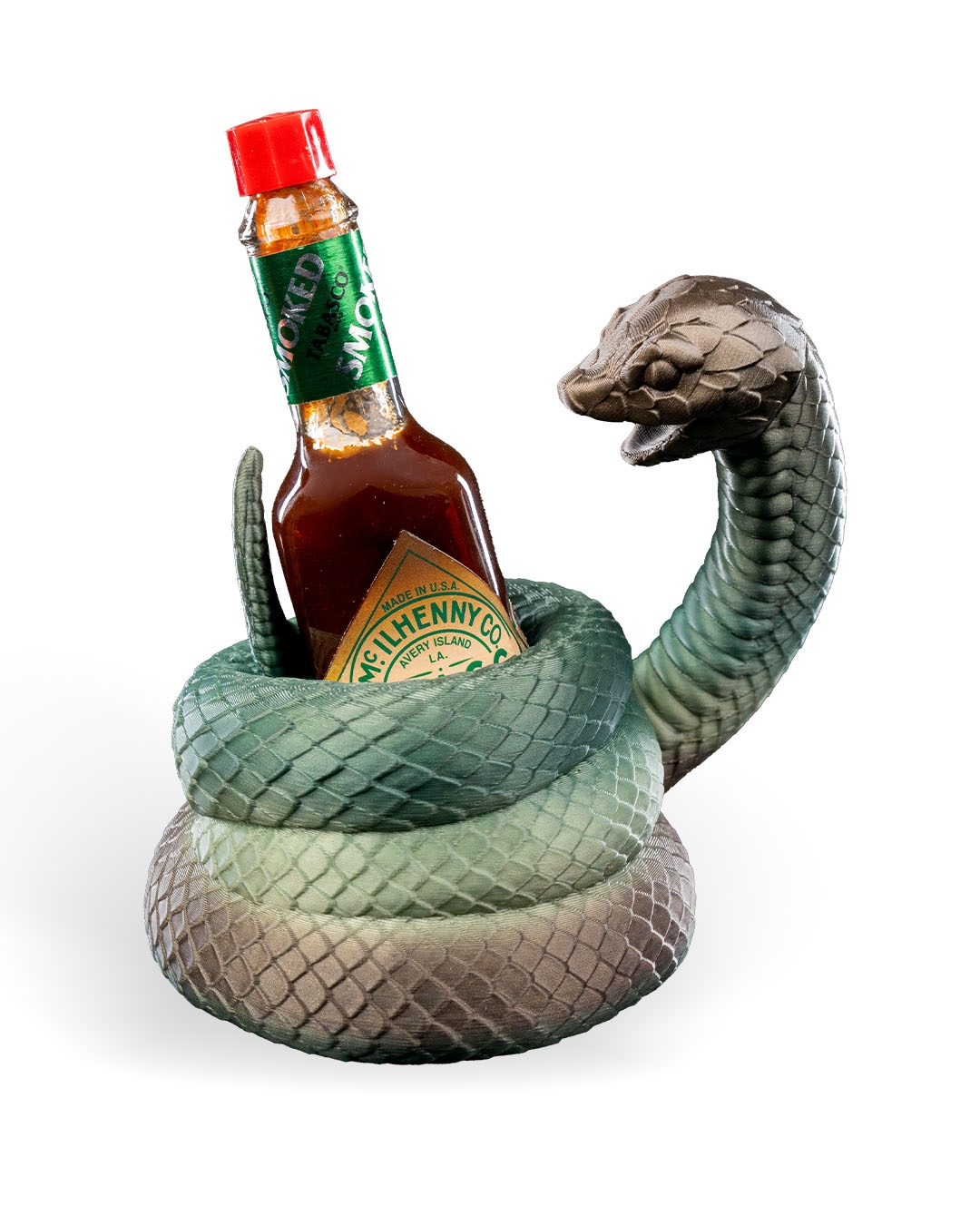 Suporte Pimenta Tabasco Design na impressora 3D – Cobra Tabasco Holder - Image 9