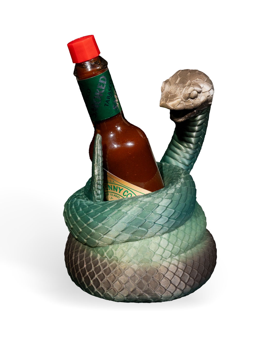 Suporte Pimenta Tabasco Design na impressora 3D – Cobra Tabasco Holder - Image 10