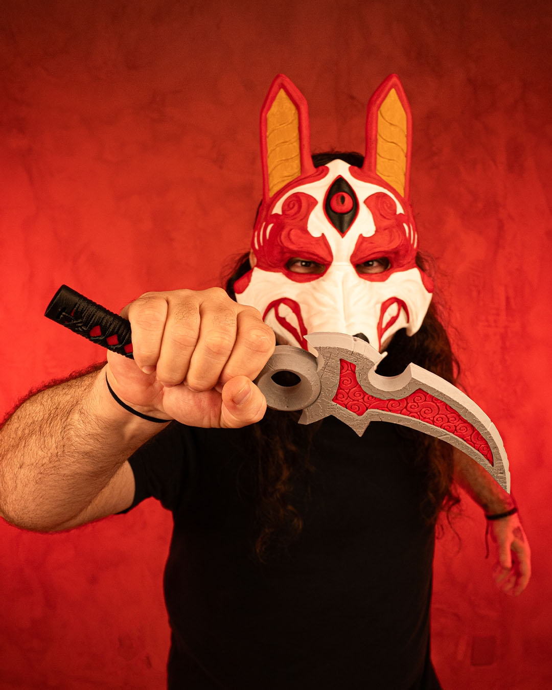 Nightfall Dagger (Unpainted) – 3D Printed Fantasy Prop & Display - Image 3