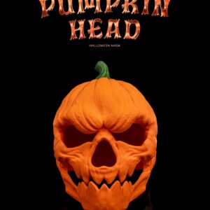Pumpkin Head Halloween Mask