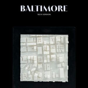 3D City Frames - Baltimore - 15cm Version