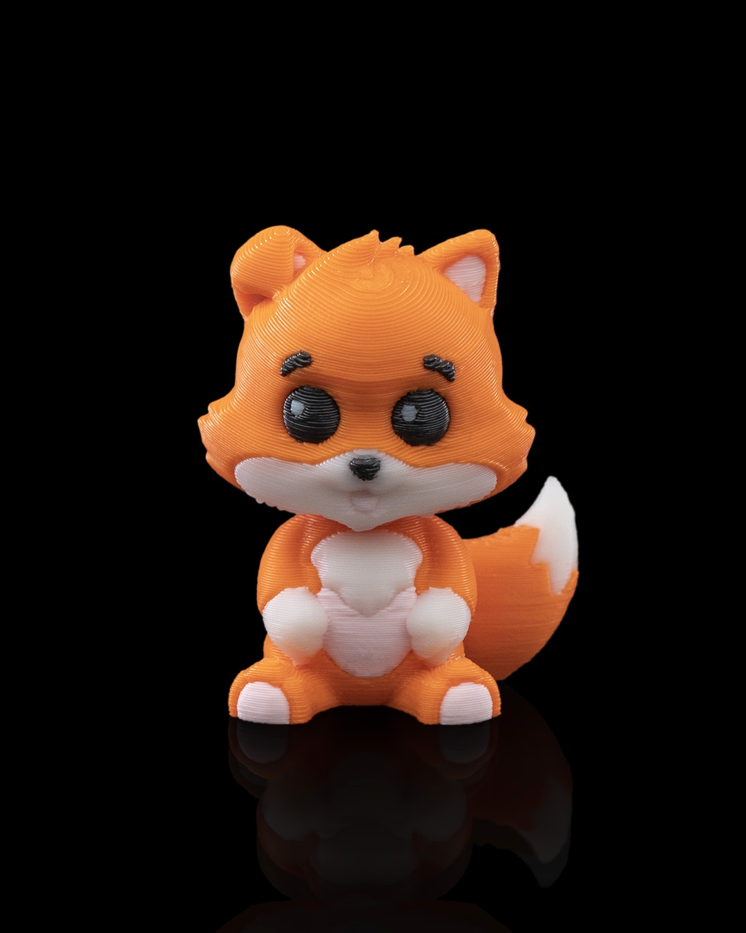 Fox in a Pumpkin Keychain Container - Image 2