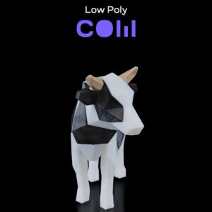 Low Poly Cow