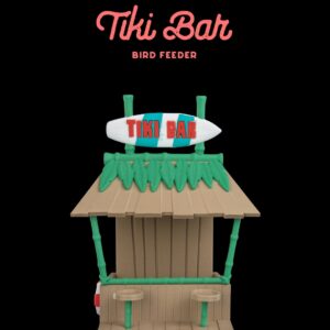 Tiki Bar Bird Feeder
