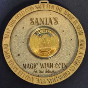 Christmas make a wish ornament