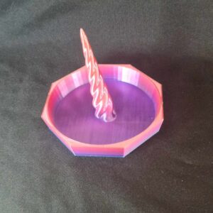 Plateau à bijoux licorne