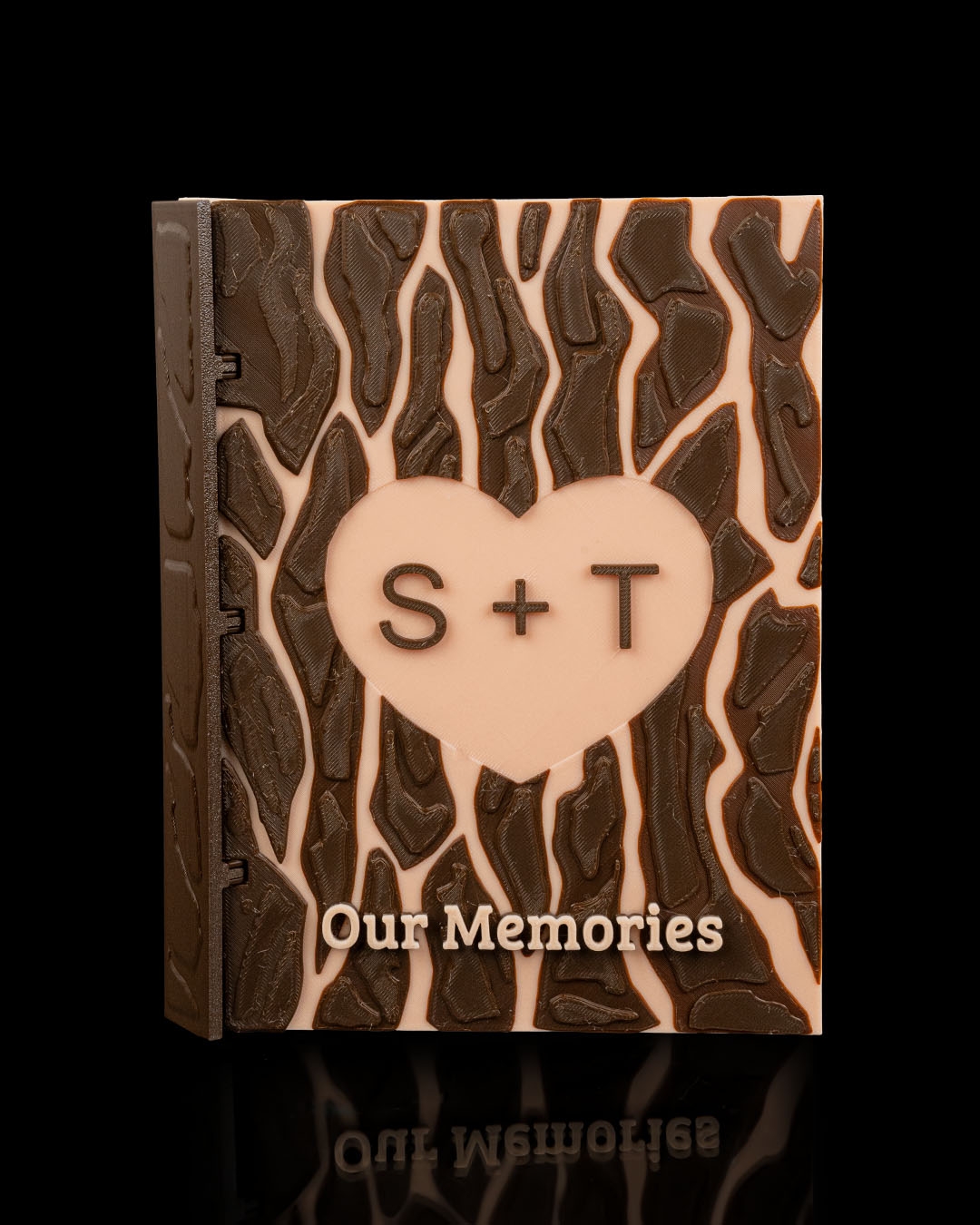 Heart Carving Custom Scrapbook - Image 2