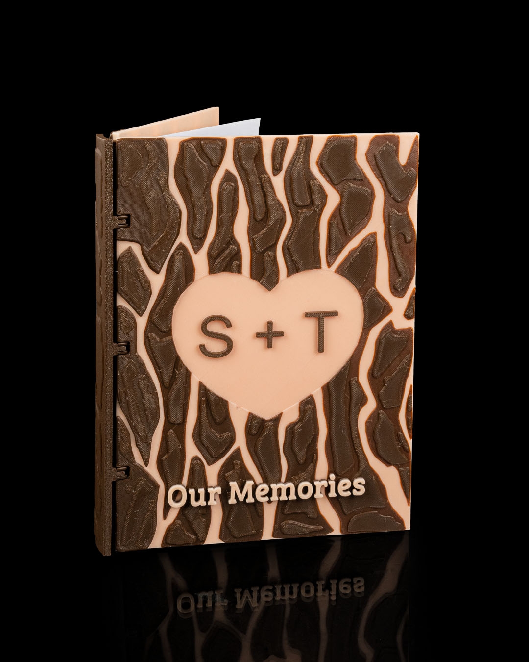 Heart Carving Custom Scrapbook - Image 4