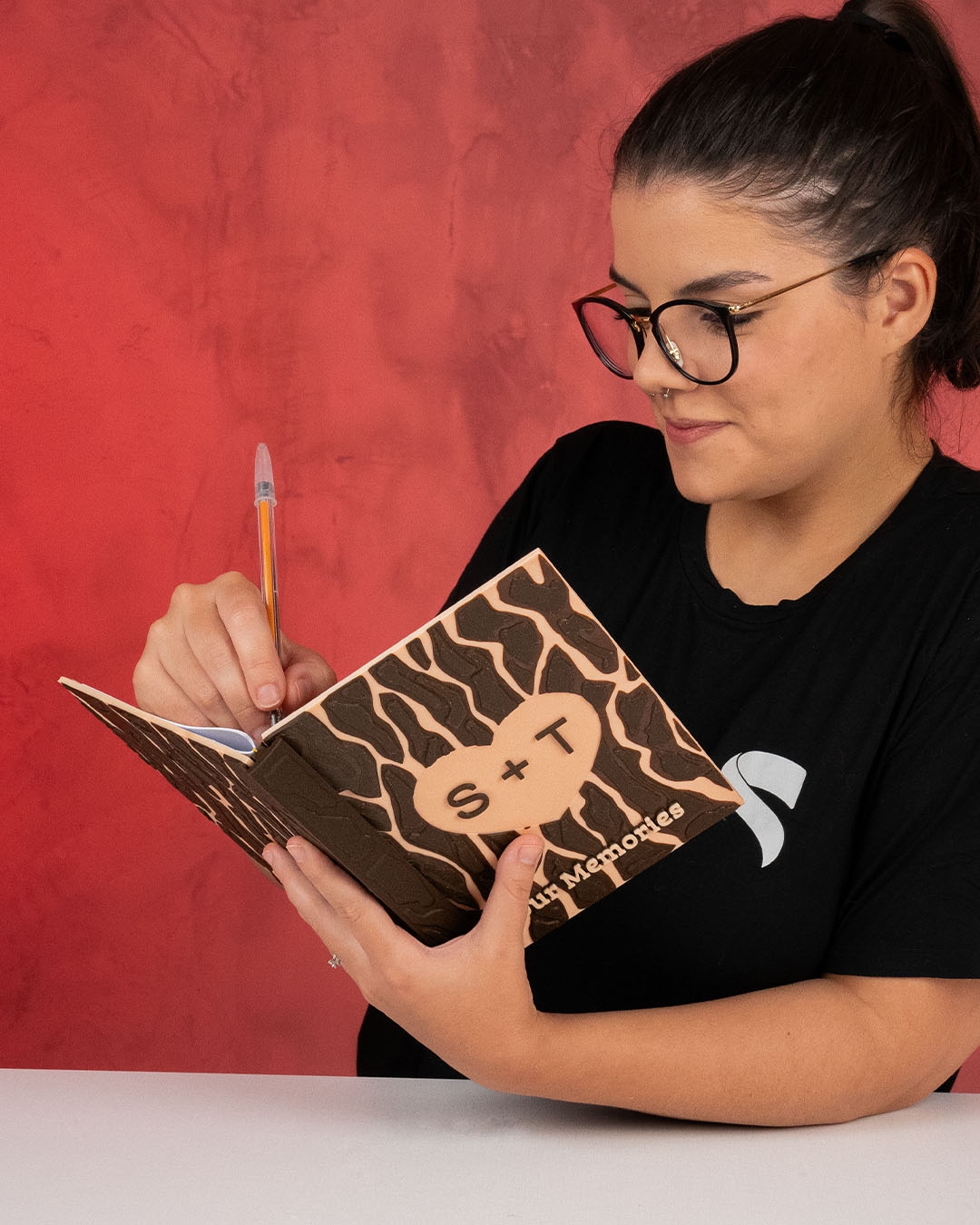 Heart Carving Custom Scrapbook - Image 3