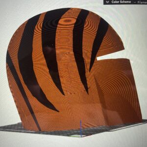 Bengal Mandalorian Helmet