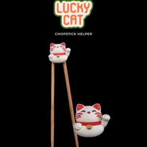 Lucky Cat Chopstick Helper