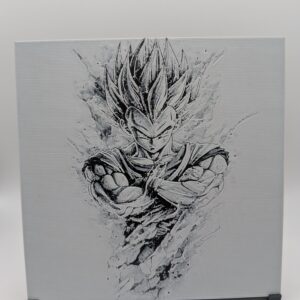 Vegeta Hueforge Print