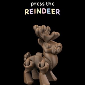 Press the Reindeer
