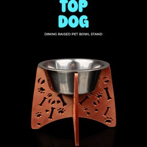 Top Dog Dining Raised Pet Bowl Stand