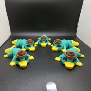 🕵️‍♂️🔍 Flexi Perry the Platypus - Secret Agent Extraordinaire! 🔍🕵️‍♂️