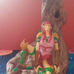 Hand-Painted Elven Pencil Holder – Unique 3D Printed Fantasy Art