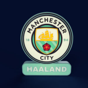 Manchester City Sign - LED Strip Compatible