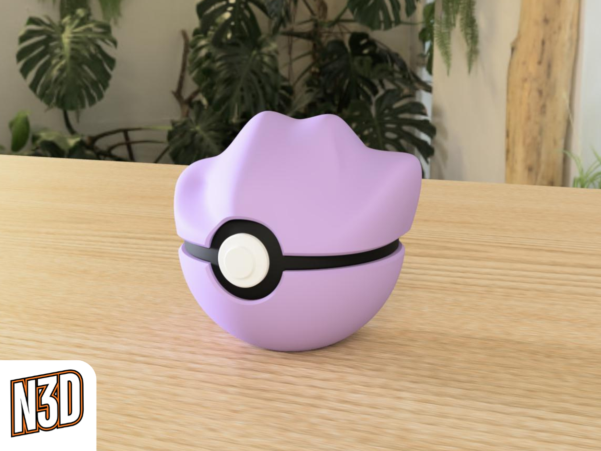 N3D Pokéball - 0132 Ditto