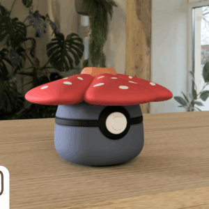 N3D Pokéball - 0045 VilePlume