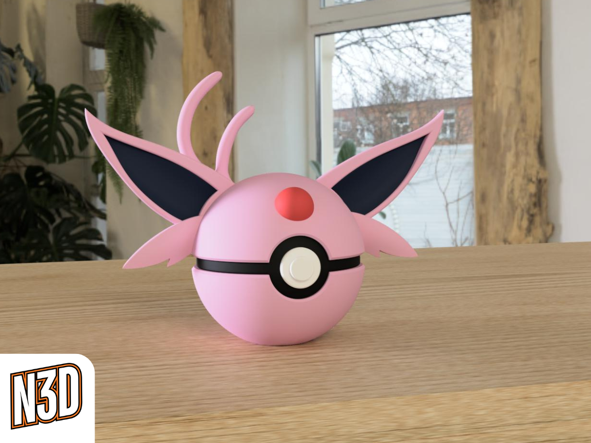 N3D Pokéball - 0196 Espeon