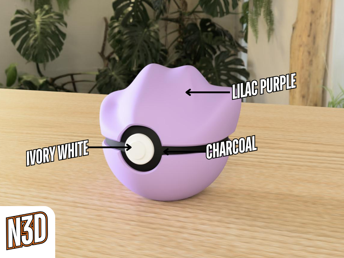 N3D Pokéball - 0132 Ditto - Image 2